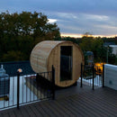 4 PERSON OUTDOOR STANDARD BARREL SAUNA